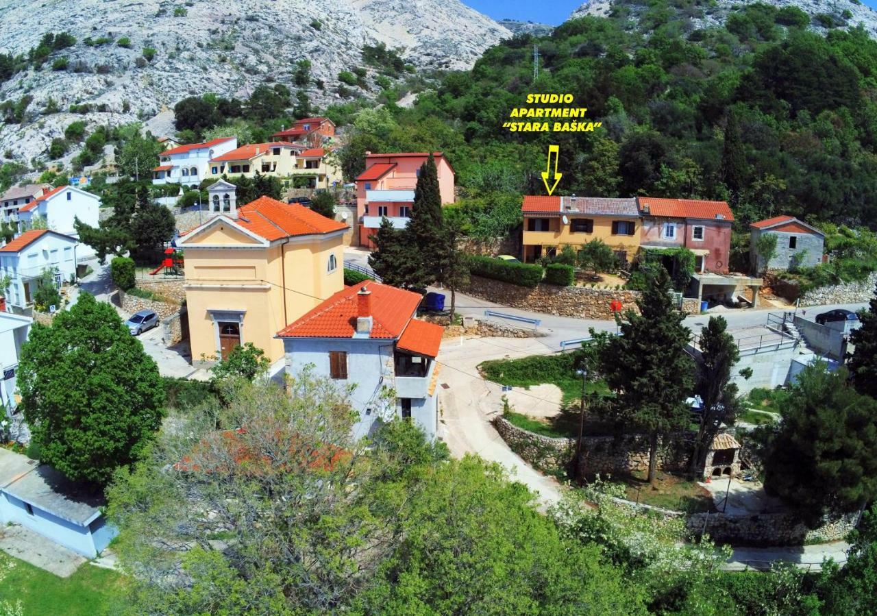 Studio Apartman Stara Baška 외부 사진
